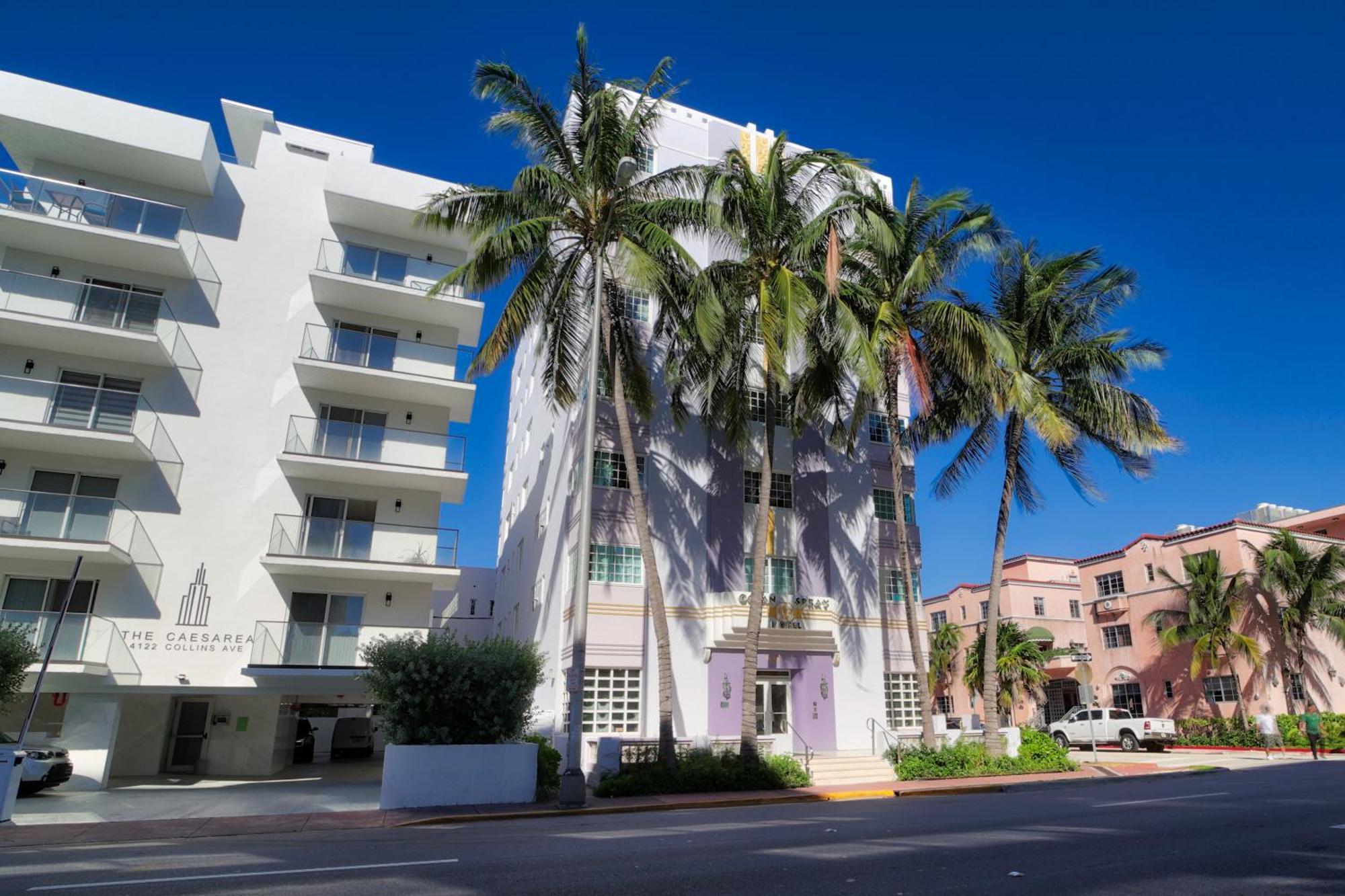 Ocean Spray Hotel Miami Beach Exteriör bild